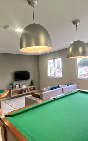 Apartamento à venda com 47m², 2 quartos e 1 vaga Apartamento à venda com 47m², 2 quartos e 1 vagaSala de Jogos