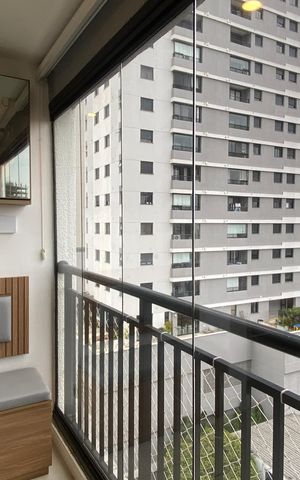 Apartamento à venda com 47m², 2 quartos e 1 vaga Apartamento à venda com 47m², 2 quartos e 1 vagaSala - Varanda