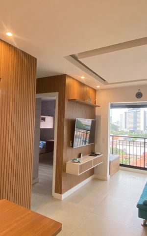 Apartamento à venda com 47m², 2 quartos e 1 vaga