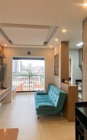 Apartamento à venda com 47m², 2 quartos e 1 vaga Apartamento à venda com 47m², 2 quartos e 1 vagaSala - Cozinha