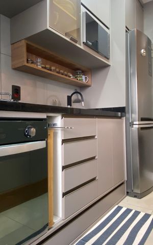 Apartamento à venda com 47m², 2 quartos e 1 vaga Apartamento à venda com 47m², 2 quartos e 1 vagaCozinha - Área de Serviço