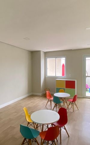 Apartamento à venda com 47m², 2 quartos e 1 vaga Apartamento à venda com 47m², 2 quartos e 1 vagaBrinquedoteca