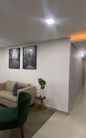 Apartamento à venda com 47m², 2 quartos e 1 vaga Apartamento à venda com 47m², 2 quartos e 1 vagaHall