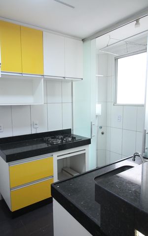 Apartamento para alugar com 60m², 2 quartos e 1 vagaCozinha e Área de Serviço