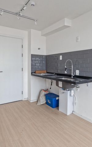 Apartamento para alugar com 25m², 1 quarto e sem vaga