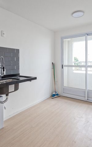 Apartamento para alugar com 25m², 1 quarto e sem vaga