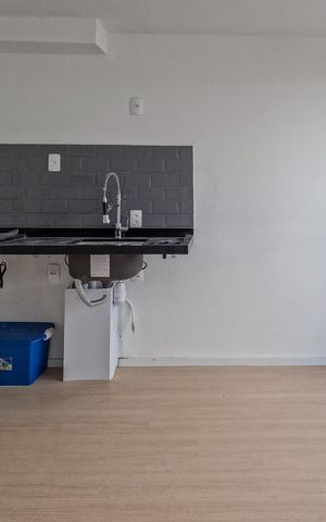 Apartamento para alugar com 25m², 1 quarto e sem vaga