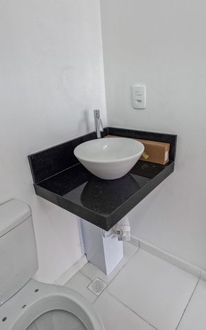Apartamento para alugar com 25m², 1 quarto e sem vaga Apartamento para alugar com 25m², 1 quarto e sem vagaBanheiro
