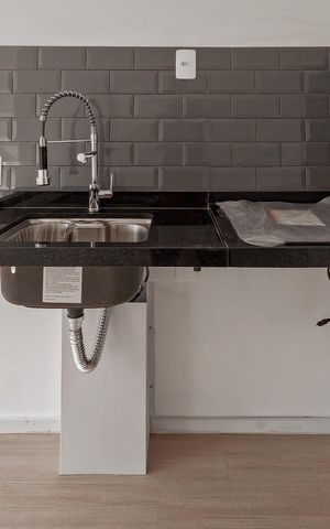 Apartamento para alugar com 16m², 1 quarto e sem vaga Apartamento para alugar com 16m², 1 quarto e sem vagaCozinha