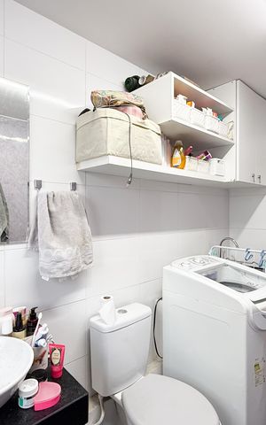 Apartamento à venda com 44000m², 1 quarto e 1 vaga Apartamento à venda com 44000m², 1 quarto e 1 vagaBanheiro / -área de serviço