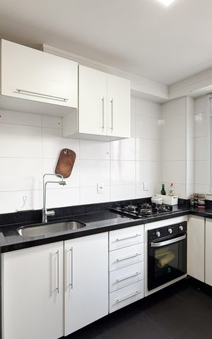 Apartamento à venda com 44000m², 1 quarto e 1 vaga Apartamento à venda com 44000m², 1 quarto e 1 vagaCozinha