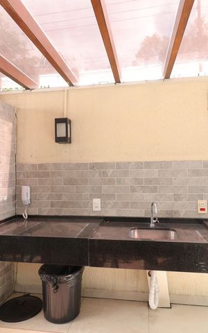 Apartamento para alugar com 37m², 2 quartos e sem vagaÁrea comum - Churrasqueira