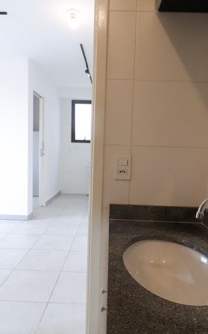 Apartamento para alugar com 37m², 2 quartos e sem vagaBanheiro