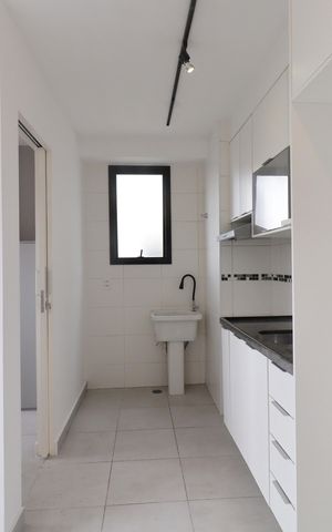 Apartamento para alugar com 37m², 2 quartos e sem vagaCozinha e Área de Serviço