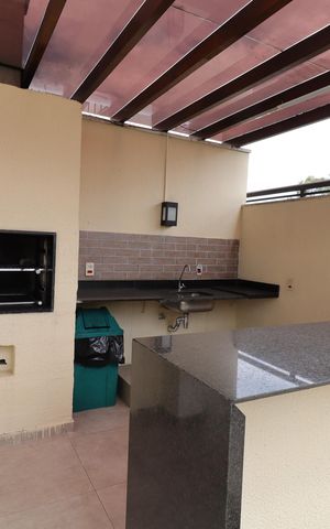 Apartamento para alugar com 37m², 2 quartos e sem vagaÁrea comum - Churrasqueira