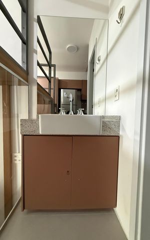 Studio à venda com 24m², 1 quarto e sem vaga