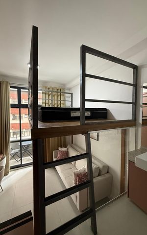 Studio à venda com 24m², 1 quarto e sem vaga