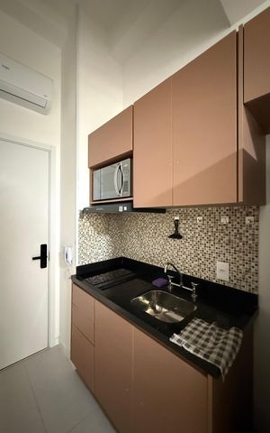 Studio à venda com 24m², 1 quarto e sem vaga