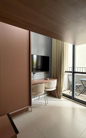 Studio à venda com 24m², 1 quarto e sem vaga