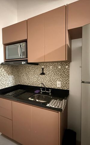 Studio à venda com 24m², 1 quarto e sem vaga
