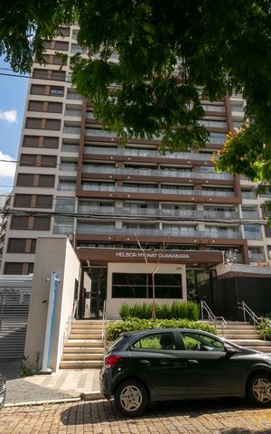 Apartamento para alugar com 36m², 1 quarto e 1 vagaFACHADA DO PRÉDIO
