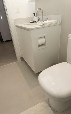 Apartamento para alugar com 36m², 1 quarto e 1 vagaBANHEIRO
