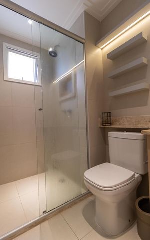Apartamento à venda com 106m², 3 quartos e 2 vagas Apartamento à venda com 106m², 3 quartos e 2 vagasBanheiro da Suíte 01