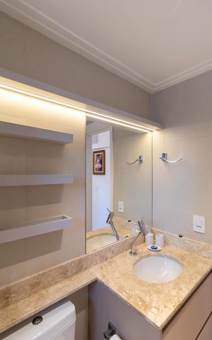 Apartamento à venda com 106m², 3 quartos e 2 vagas Apartamento à venda com 106m², 3 quartos e 2 vagasBanheiro da Suíte 03
