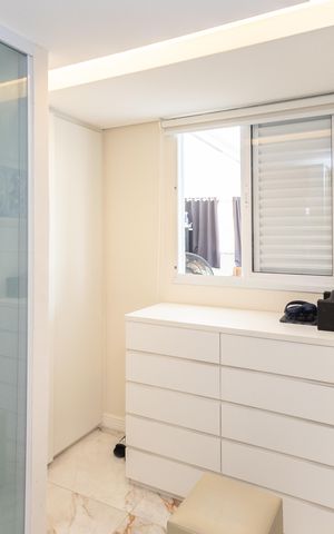 Apartamento à venda com 83m², 3 quartos e 1 vagaCloset da suíte