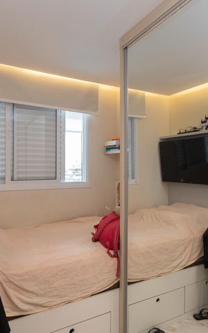 Apartamento à venda com 83m², 3 quartos e 1 vagaQuarto 1