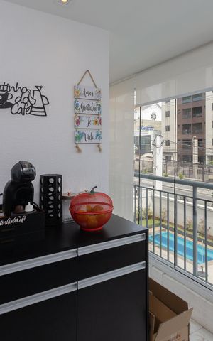 Apartamento à venda com 83m², 3 quartos e 1 vagaVaranda