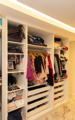 Apartamento à venda com 83m², 3 quartos e 1 vagaCloset da suíte