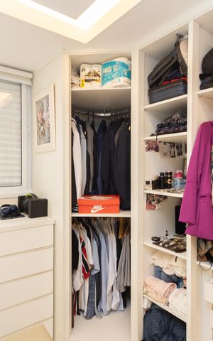 Apartamento à venda com 83m², 3 quartos e 1 vagaCloset da suíte