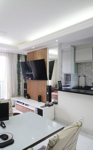 Apartamento à venda com 64m², 2 quartos e 1 vagaSala