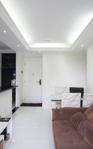 Apartamento à venda com 64m², 2 quartos e 1 vagaSala