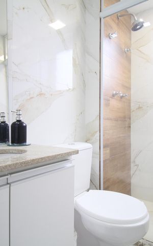 Apartamento à venda com 64m², 2 quartos e 1 vagaBanheiro da Suíte