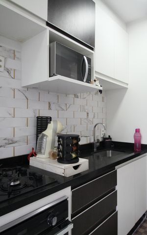 Apartamento à venda com 64m², 2 quartos e 1 vagaCozinha