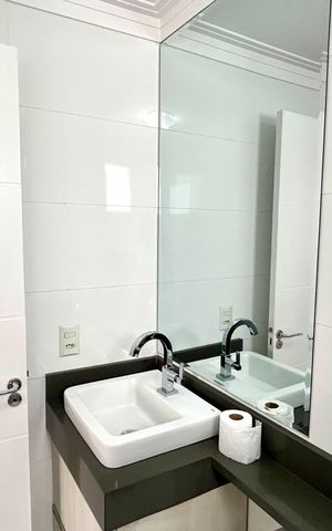 Apartamento para alugar com 58m², 2 quartos e sem vaga Apartamento para alugar com 58m², 2 quartos e sem vagaBanheiro 1