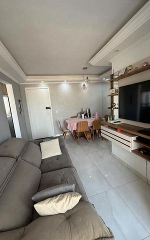 Apartamento à venda com 50m², 2 quartos e 1 vaga Apartamento à venda com 50m², 2 quartos e 1 vagaSala