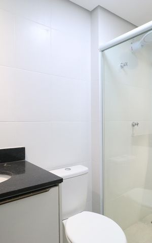 Studio para alugar com 28m², 1 quarto e sem vagaBanheiro 