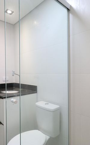 Studio para alugar com 28m², 1 quarto e sem vagaBanheiro 