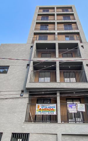 Apartamento à venda com 38m², 2 quartos e sem vaga Apartamento à venda com 38m², 2 quartos e sem vagaFachada