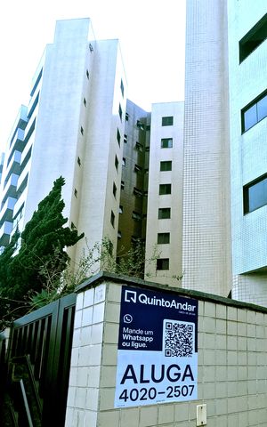 Apartamento para alugar com 70m², 1 quarto e 1 vagaFachada | Adesivo/Placa Quintoandar instalado 