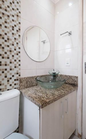 Apartamento à venda com 45m², 2 quartos e 1 vagaBanheiro