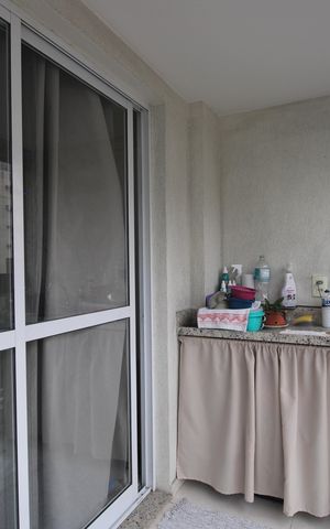 Apartamento à venda com 77m², 3 quartos e 1 vagaSala - Varanda