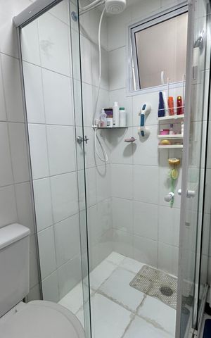 Apartamento à venda com 56m², 2 quartos e 1 vaga Apartamento à venda com 56m², 2 quartos e 1 vagaBanheiro