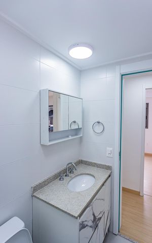 Apartamento para alugar com 69m², 2 quartos e 1 vaga Apartamento para alugar com 69m², 2 quartos e 1 vagaBanheiro