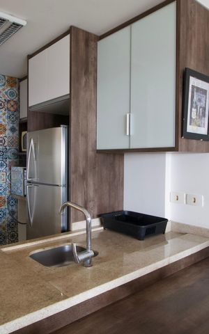 Apartamento para alugar com 46m², 1 quarto e 1 vaga Apartamento para alugar com 46m², 1 quarto e 1 vagaCozinha