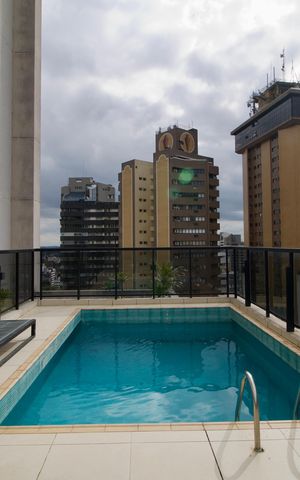 Apartamento para alugar com 46m², 1 quarto e 1 vaga Apartamento para alugar com 46m², 1 quarto e 1 vagaPiscina