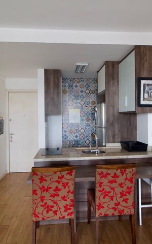 Apartamento para alugar com 46m², 1 quarto e 1 vaga Apartamento para alugar com 46m², 1 quarto e 1 vagaCozinha